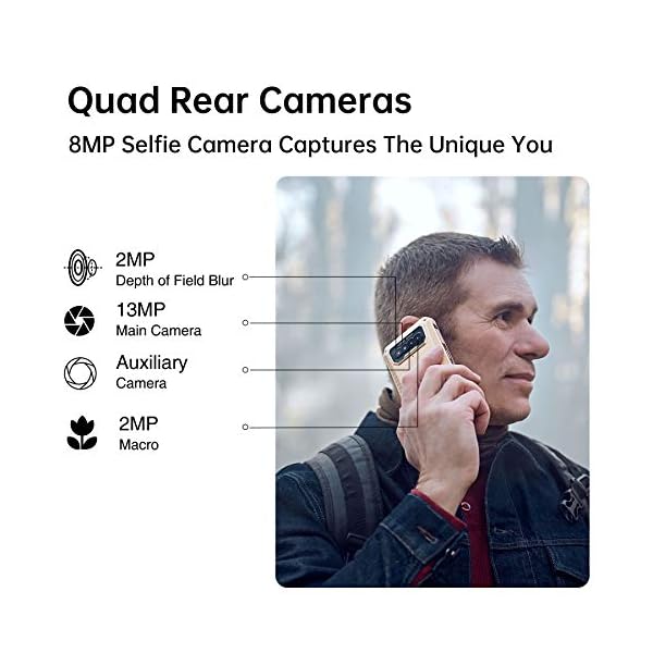 Rugged-Smartphone-IIIF150-Unlocked-Mobile-Phones-8000mAh-Battery-Android-10-4G-Global-Dual-SIM-IP6869K-Waterproof-Rugged-phone-586-6GB-64GB-Quad-Camera-FaceFingerprint-ID-NFC-GPSBlack IIIF150 Rugged Smartphone, Sim Free Mobile Phone, 5.86" Rugged Phone, 8000mAh Battery, 6GB 64GB Smartphones, 13MP Quad Camera, 4G Dual Sim IP68 Waterproof Phone Android 10, Face ID/Fingerprint, NFC