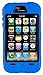 BlastCase Cell Phone Case for iPhone 4/4th Generation - Non-Retail Packaging - Blue
