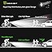 Anti-glare Safety Bike Lights Front and Back, DB DEGBIT Waterproof USB Rechargeable LED Bicycle Light Set, Powerful 4-mode Bright Headlight & Free Rear Light, Easy Install & Release Cycling Flashlight