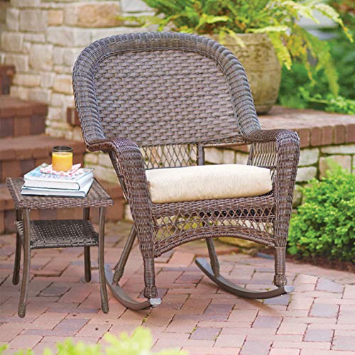Northcape Three Piece Wicker Rocker Chat Set Wicker Guide