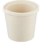 Buon Vin Home Brew Ohio Drilled Rubber Stopper, Carboy Bung (Pack of 3), White, (N5-KZEO-H88I)