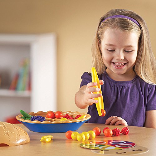 Learning Resources Super Sorting Pie, 63 Pieces