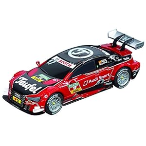 Carrera 64090 GO!!! Audi Teufel RS 5 DTM, Miguel Molina, No.17 Slot Car Vehicle (1:43 Scale)