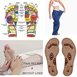Dragon Honor Acupressure Slimming Insoles Vickypick -Magnetic Health Massage Insole (27cm(Man))