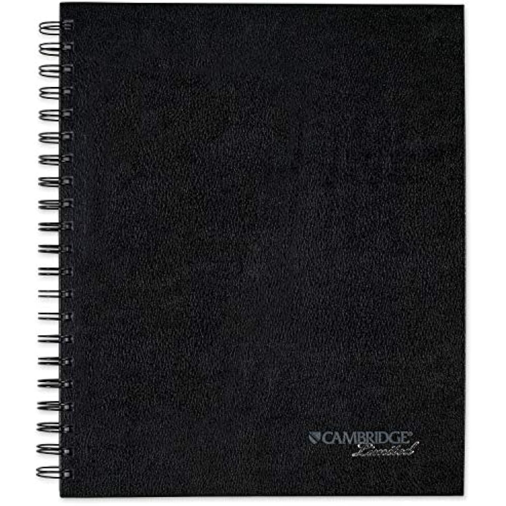 Cambridge Limited Business Ebook, 81/2" X 11", Hard Cover, Wirebound