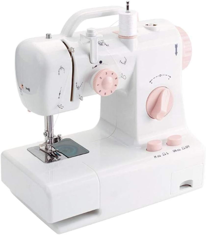 Sewing Machine Built-in Light Household Mending Machine Handheld Sewing Needle Pitch Manual Reverse Stitching