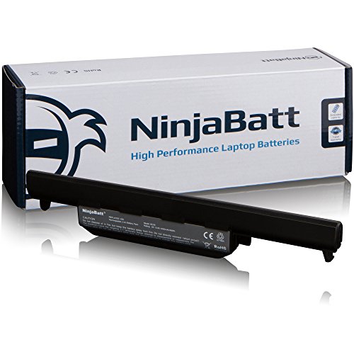 NinjaBatt Laptop Battery for Asus Q500 A32-K55 R400 R500 R700 P55 K55VD X55U K55V A75 X55 U57A K55A X55C Q500A A32-K55X X55A K55N A33-K55 A55 K55 K75 X75A - High Performance [6 Cells/4400mAh/48Wh]