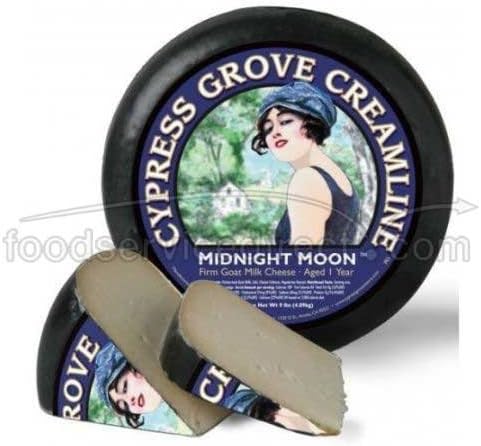 Cypress Grove Chevre Midnight Moon Creamline Cheese, 10 Pound -- each. by Roth Kase