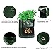 Sfee 2 Pack 10 Gallon Potato Grow Bags, PE Durable Aeration Pots Planters Bag with Handles Access Flap for Garden Farm Vegetable Carrot Onion Tomato Taro Radish Peanut +2 Waterproof Labelsthumb 3