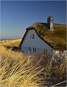 Amazon Com Notebook House Thatched Cottage Dune Coast View 8 5
