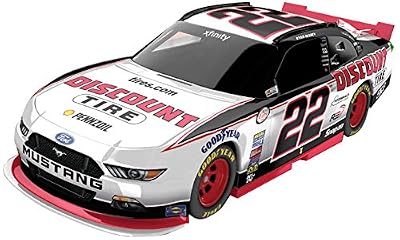 Lionel Racing Ryan Blaney #22 Discount Tire 2017 Ford Mustang 1:64 Scale ARC HT Official Diecast of NASCAR Xfinity Series.
