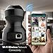 SereneLife Indoor Wireless IP Camera - HD 1080p Network Security Surveillance Home Monitoring w/ Motion Detection, Night Vision, PTZ, 2 Way Audio - iPhone Android Mobile PC WiFi - IPCAMHD82