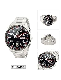 Seiko 5sports de los hombres - Reloj automático acero inoxidable 100 M w   R - (fabricado en Japón) - srp629j1