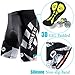Padded Cycling Shorts Gel Biking Wear Men's Road Bike Pants Mountain Bicycle Riding Outdoor Gear US XL White