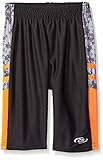 CB Sports Boys' Mesh Athletic Short, TL96-Neon Orange, 10/12