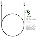 Micro USB Charger, Cambond 6.6 ft Reversible Quick Charge 2.0 A Male to Micro B Sync and Charging Cable Braided, using for Micro USB Connecting Devices(Silver)