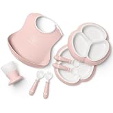 BabyBj&ouml;rn Dinnerware Set, 8 pcs, Powder Pink