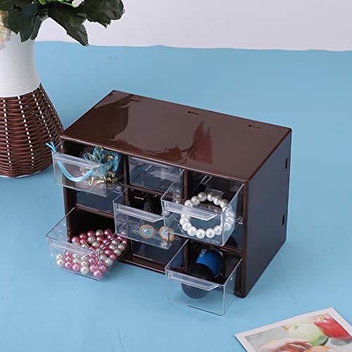 9 Multi Drawers Storage Organiser. Desktop Organizer with 9