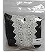 Mitang Women's One Piece Floral Lace Halter Monokini Black