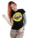 Guns N Roses Women's Bullet Logo T-Shirt