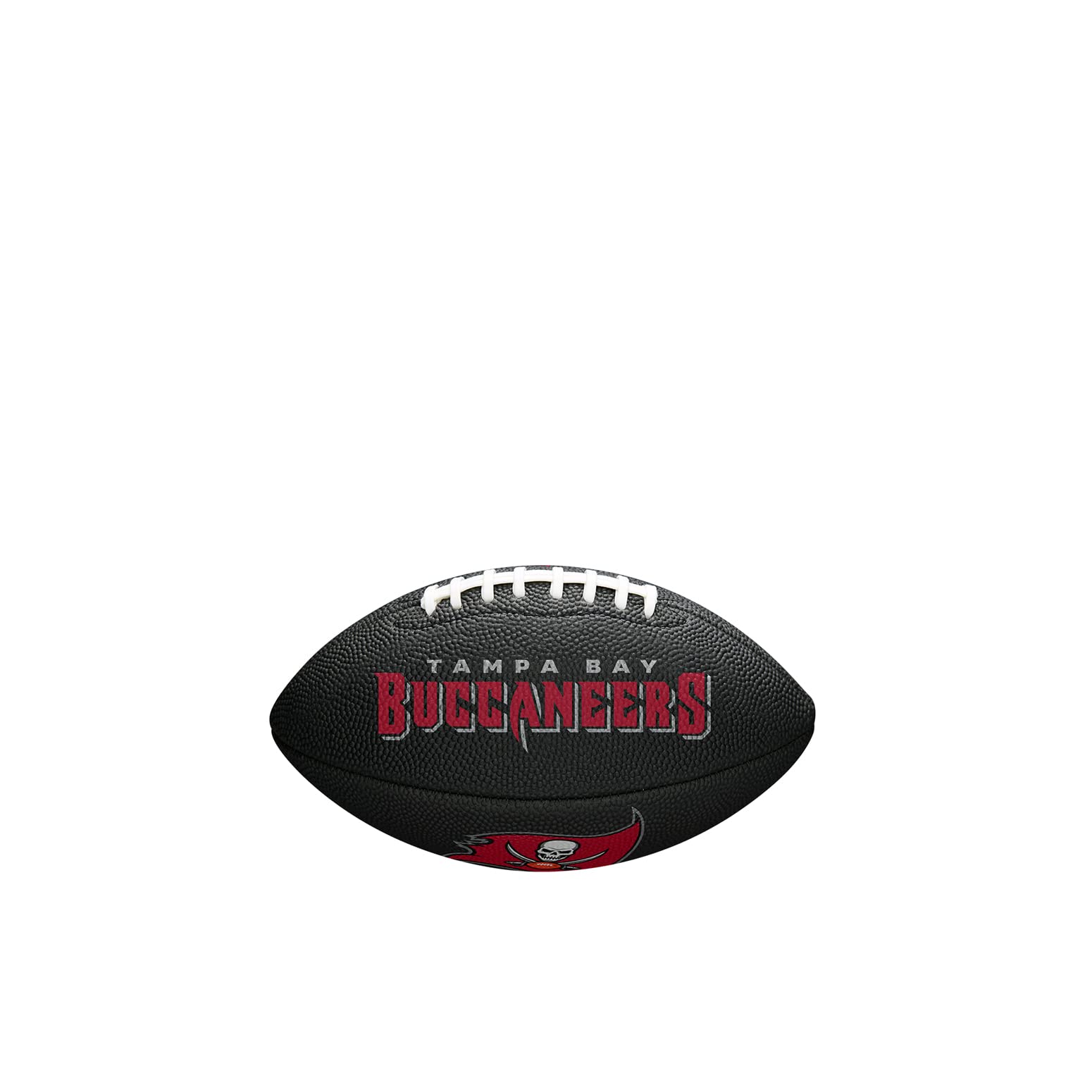 Wilson American Football MINI NFL TEAM SOFT TOUCH, Soft Touch-Blended Leather, Black