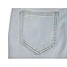 Gemgeny Women Skinny Sexy Hole Jean Distressed Denim Pants Tron Boyfriend Stylish Fit Slim Pencil Trousers