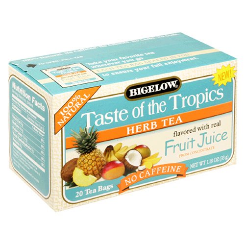 Bigelow taste of the tropics herb tea \n (072310010116)