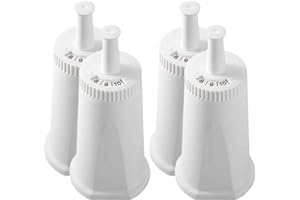 4 Pack Replacement Water Filter Compatible with Breville Sage Claro Swiss For Oracle Barista Bambino Espresso Coffee Machine 