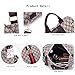 LYOMON Fashion Leather Backpack Purse for Women Designer PU Shoulder Bag Handbags Travel Purse Sshool Backpack for Girl