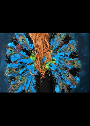 Adult Stunning Peacock Feather Wings