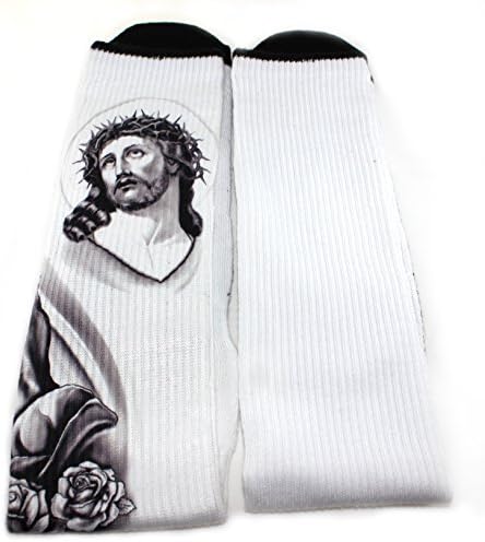 Justin Bieber Tattoo Inspired Knee High Socks