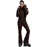 GSOU SNOW Womens Ski Suit One Piece Snowsuit Snowboard Slim Insulated Jumpsuit Jacket Waterproof Windproof for Outdoor Sports