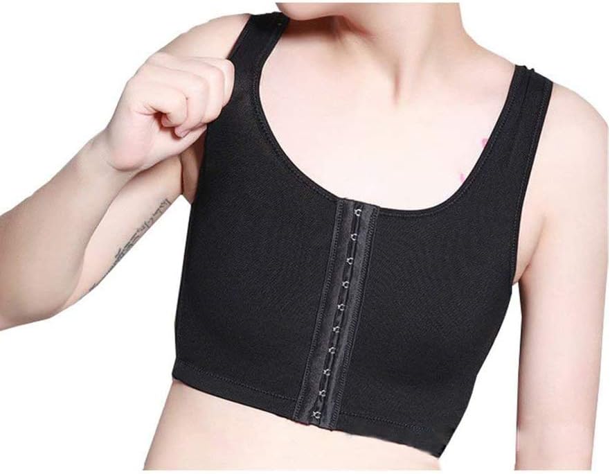 Ypnrd Kompression Brust Binder Kurzweste Frauen Trans Lesben Tomboy