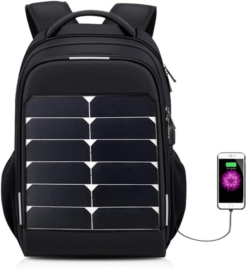 JKLife 15W Rapid Solar Backpack Charger,15.6inch