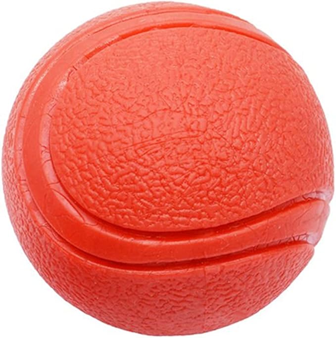RMGTZ Indestructible Solid Rubber Ball for Dogs Highbouncing Chew Pet