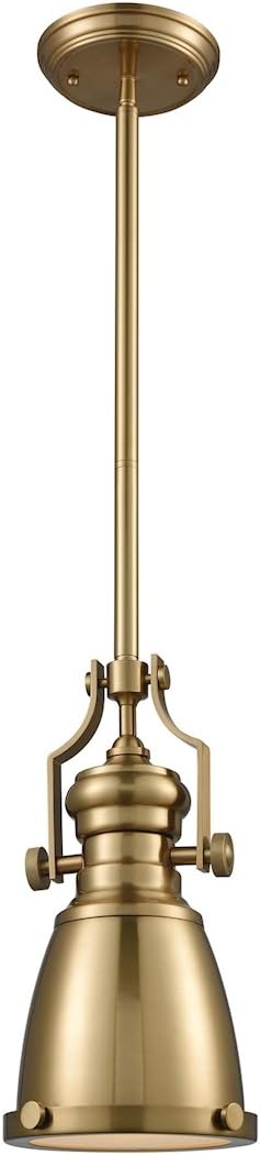 ELK Lighting 66599-1 Ceiling-Pendant-fixtures, 14 x 8 x 8, Brass
