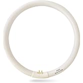 9 Inch Dia.Circular T5 22W Bulb, Replacement for Zadro Makeup Mirror FB681 | 4 pins connector face INSIDE of bulb|compatible for Zadro GLA, GLAW, SLWR, SLVR; Rialto, Floxite and other brand