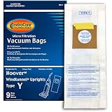 Hoover Type Y Pleated Carbon HEPA Bag 