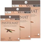 Clairefontaine Pastelmat Block No.2 12 Sheets 360gsm 18x24cm Assorted view 7
