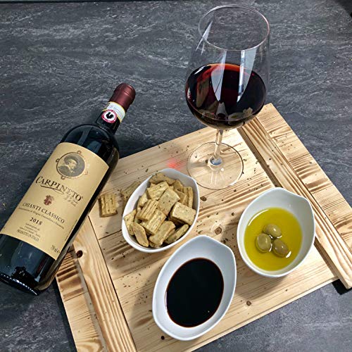 Geschenkset Siena | Italien Geschenkkorb mit Wein, Olivenöl & Holzkiste | Feinkost Präsentkorb mit Rotwein… – Bild 4