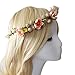 Love Sweety Flower Berries Crown Headband for Wedding Festivals HH7 (Orange)