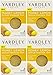 Yardley London Honey Lemon Scrub Massage Bar, 2 Count, 4 Ounce (Pack of 4) Total 8 Bars
