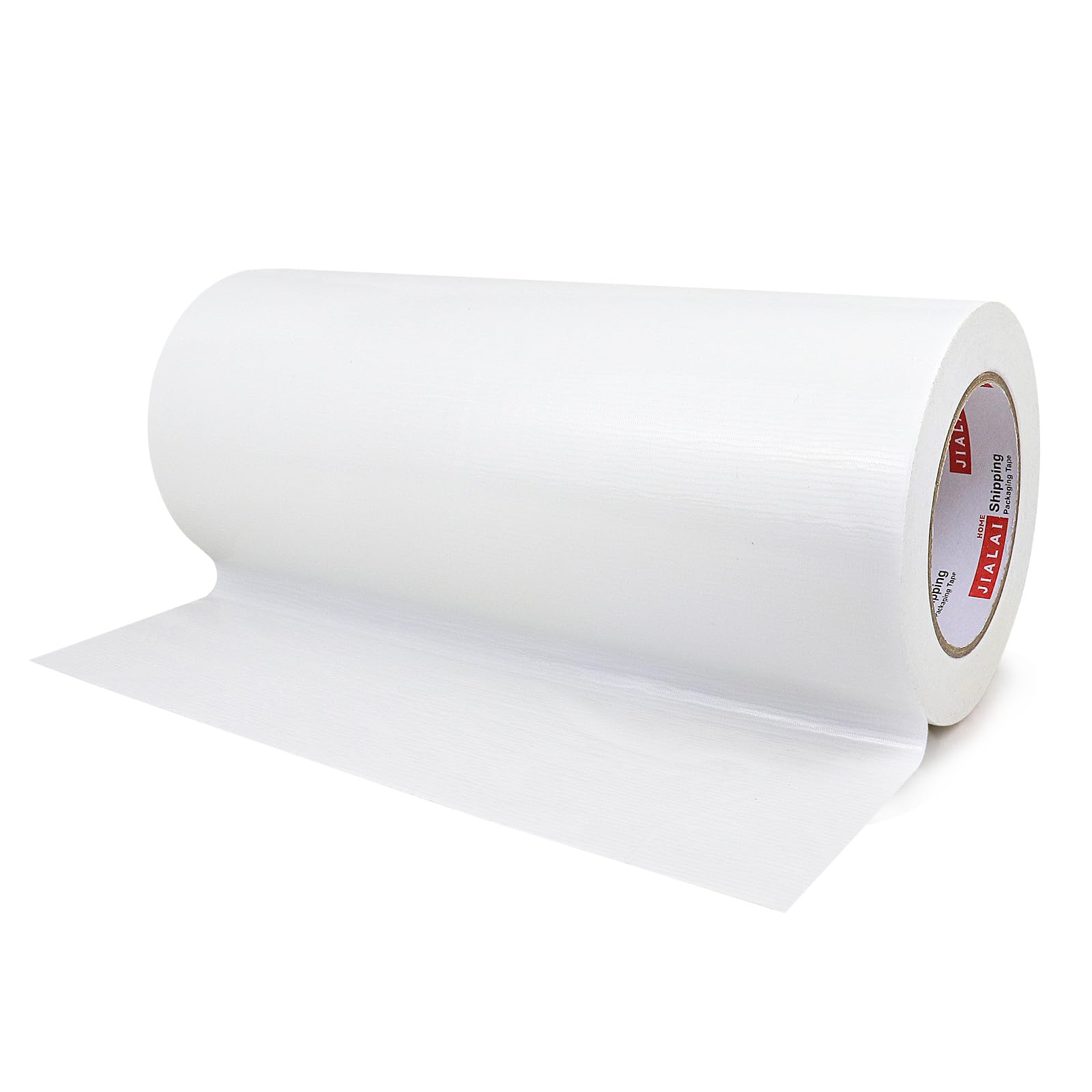 Photo 1 of 12 Inch Wide Duct Tape, Industrial Grade 30Yards (90 ft) Wide Tape Duct, 9 Mil Heavy-Duty, Waterproof, Strong, Flexible, No Residue, for Crafts & Home Improvement (White, 12'' x 90ft)