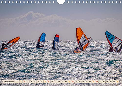 Windsurfing - extrem cool (Wandkalender 2020 DIN A4 quer): Windsurfing, ultimativer Funsport in beeindruckenden Bildern. (Monatskalender, 14 Seiten ) - Thumbnail 3