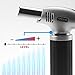 MUSCCCM Kitchen Blow Torch（with Peeler）Kitchen Butane Culinary Torch Chef Cooking Torch Refillable Adjustable Flame Lighter with Safety Lock for DIY,Desserts,Barbecue,Camping,Soldering,NO GAS