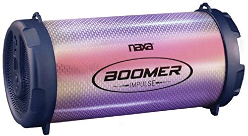 NAXA ELECTRONICS Naxa Nas-3083 Boomer Impulse Shine Bluetooth Boombox With Led Lights