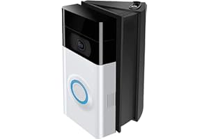 S7 Adjustable 30 to 55 Degree Doorbell Angle Mount Compatible with Video Doorbell 4/3/3Plus/2/ (2020 Release)/ Battery Doorbell Plus, Camera Mount Holder Bracket Wedge Kit for Apartment