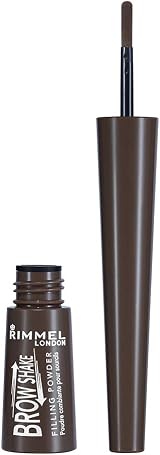 Rimmel Brow Shake Filling Powder Foolproof Natural-Looking Brows Dark Brown 8 g view 1