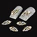 YESURPRISE New Trendy 10 Alloy 3D Colorful Crystal Rhinestone Nail Art Cute Glitter DIY Decoration Fashion Gift Style 17