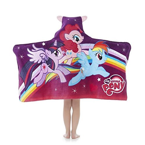 Buy Hasbro My Little Pony Hooded Wrap Towel at Ubuy Kuwait